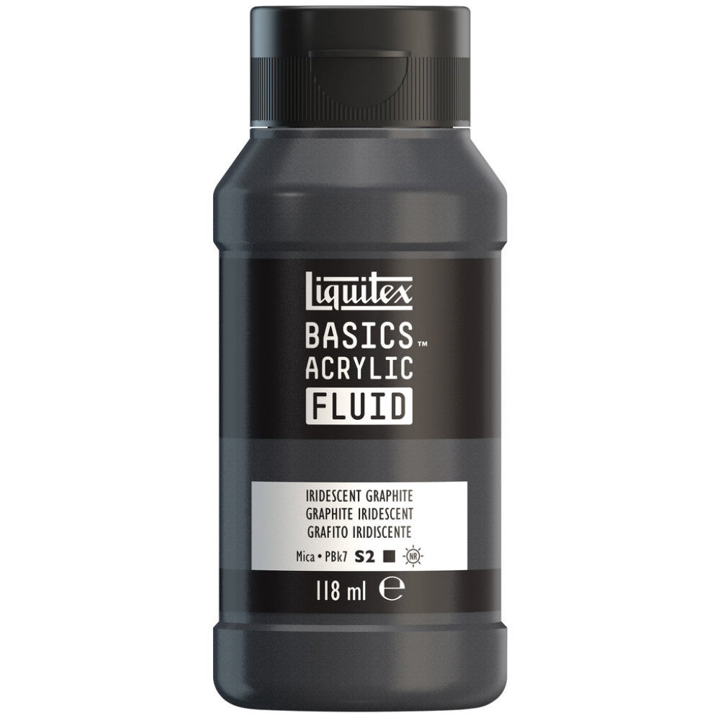 Liquitex Basics Fluid Acrylic 118ml - 049 Iridescent Graphite  S2