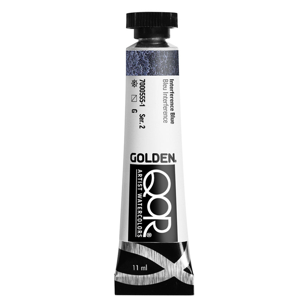 QoR Artist Watercolors tube 11ml - Interference Blue