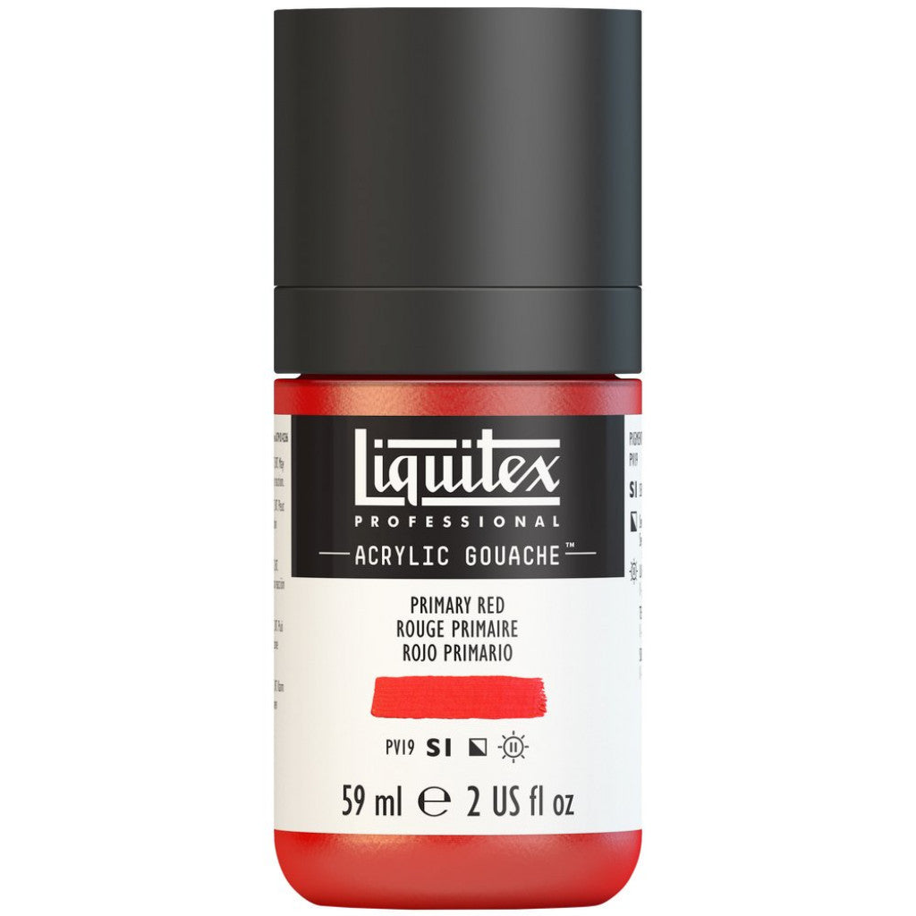 Liquitex Acrylic Gouache (matt) 59ml - 415 Primary Red  S1