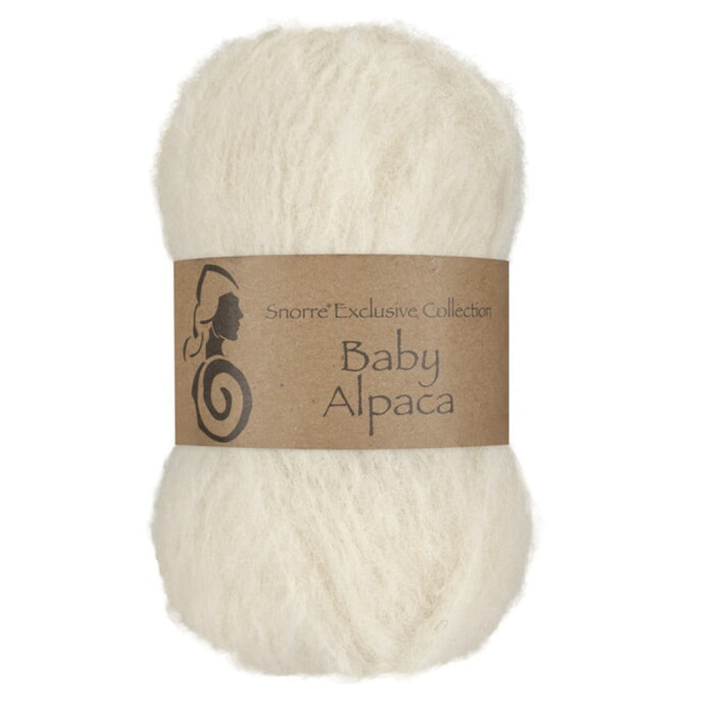 Baby Alpaca - 302 Naturhvit