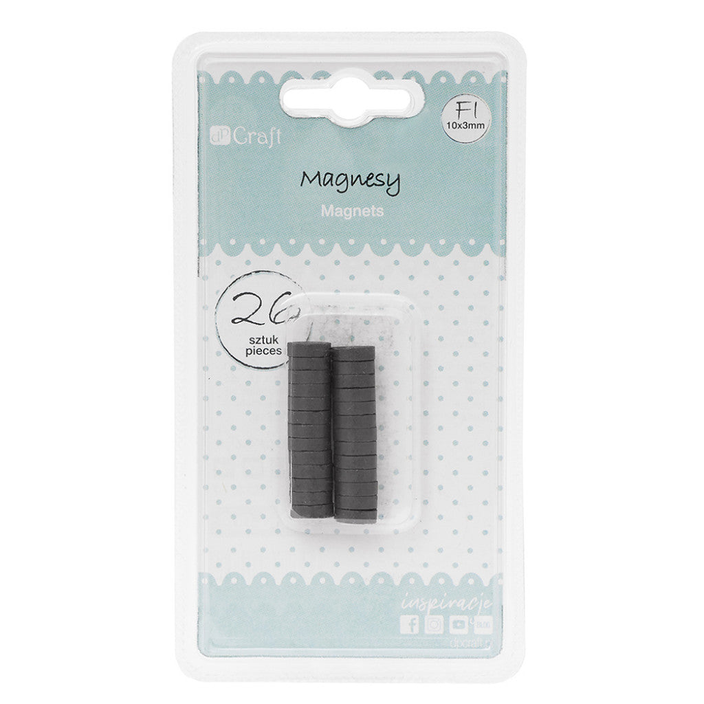 dpCraft Magnet 26stk - 10x3mm