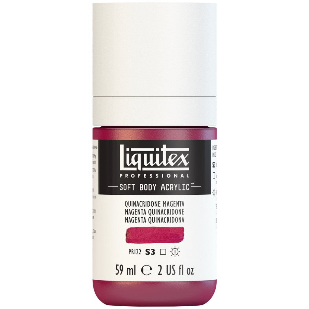 Liquitex Soft Body 59ml - 114 Quinacridone Magenta S3