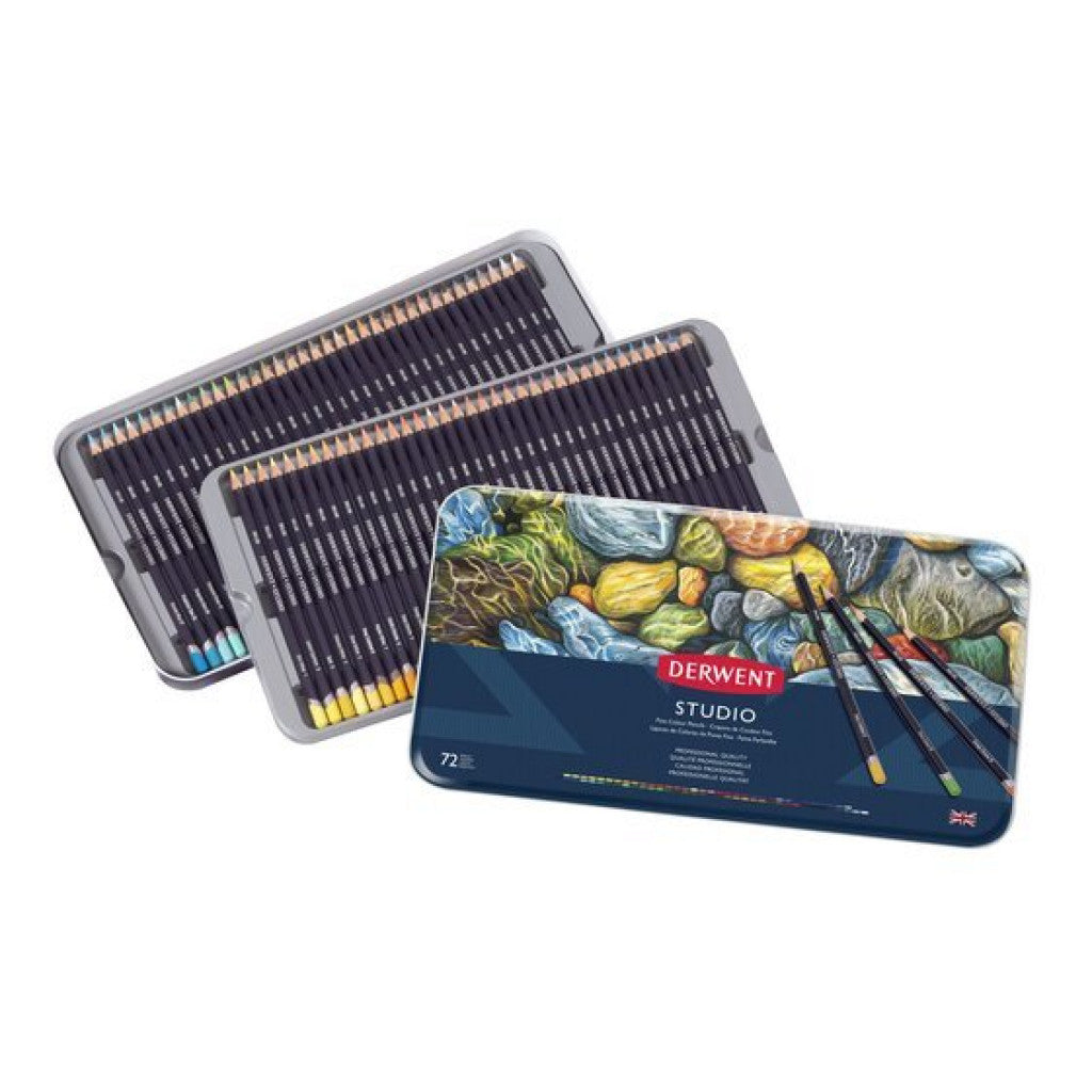 Derwent Studio Colouring Pencil - 72 farger