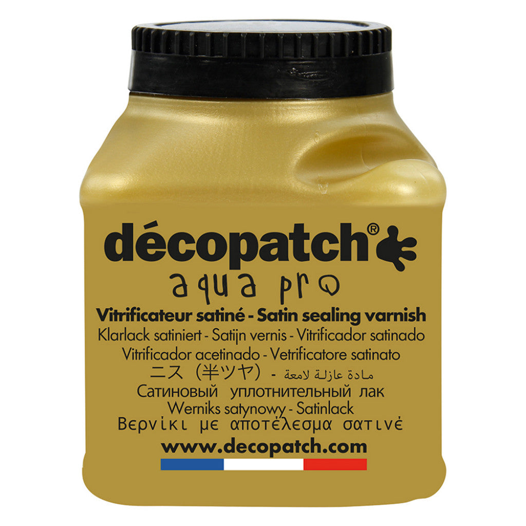 Decopatch Aquapro Klarlakk 180ml - Satin