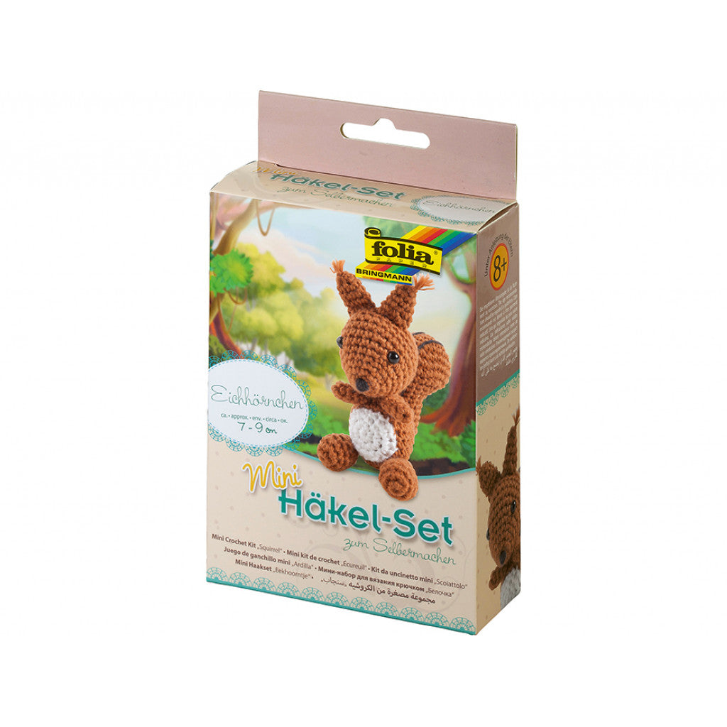 Folia Mini heklesett - Ekorn