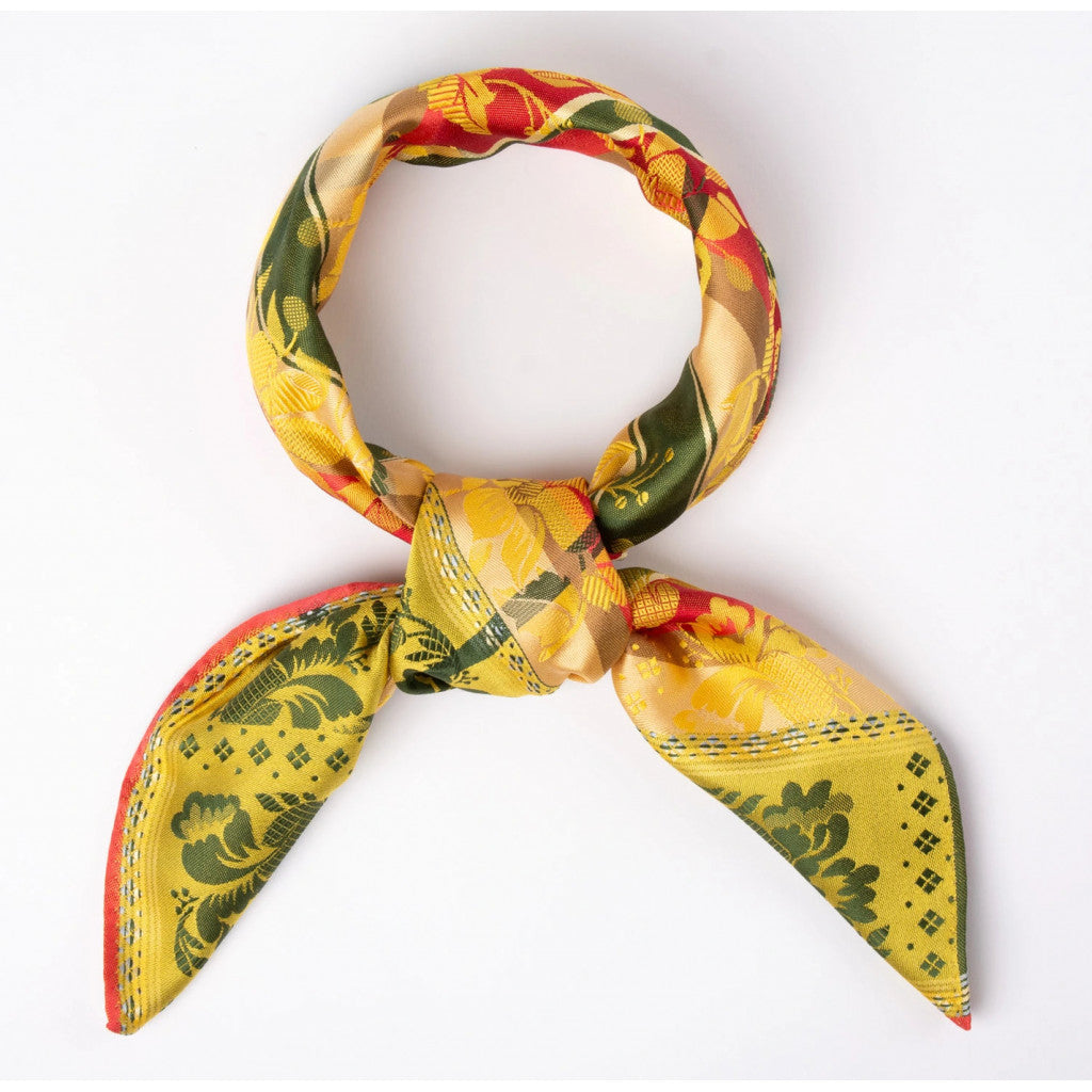 Silkeskjerf 70 x 70cm - Gabriella 042