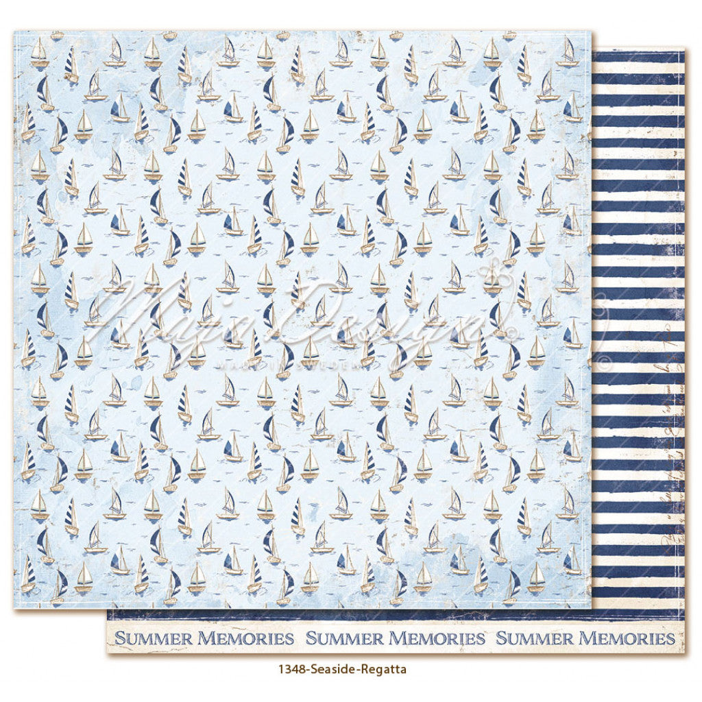 Maja Design Mønsterpapir - Seaside - Regatta