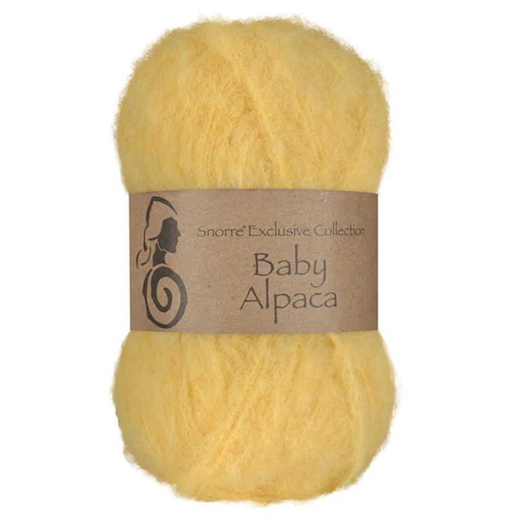 Baby Alpaca - 340 Lys Gul