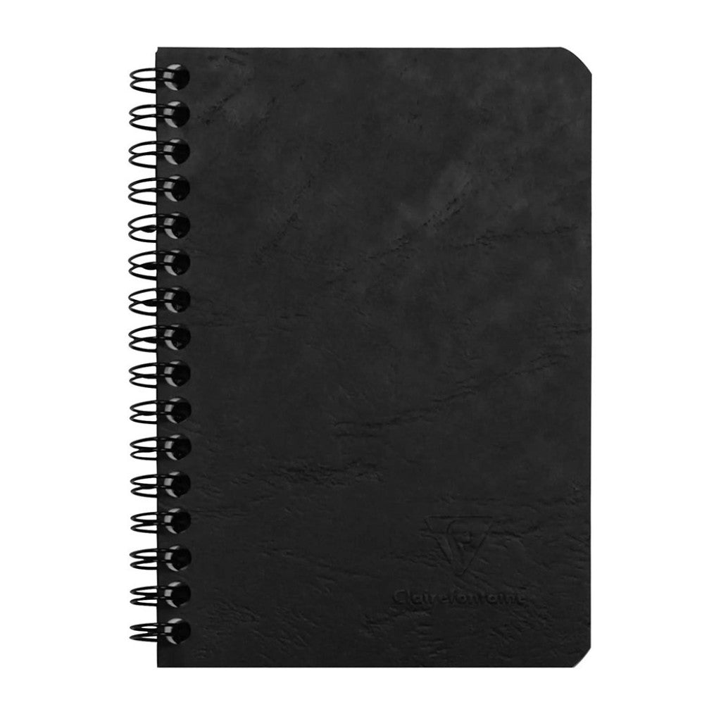 Nomaddict Notatbok Spiral 9x14cm linjer - Sort
