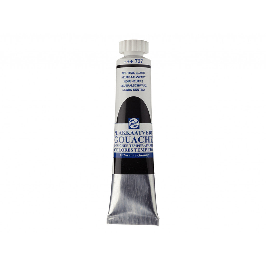 Talens Designer Gouache 20ml - 737 Neutral black