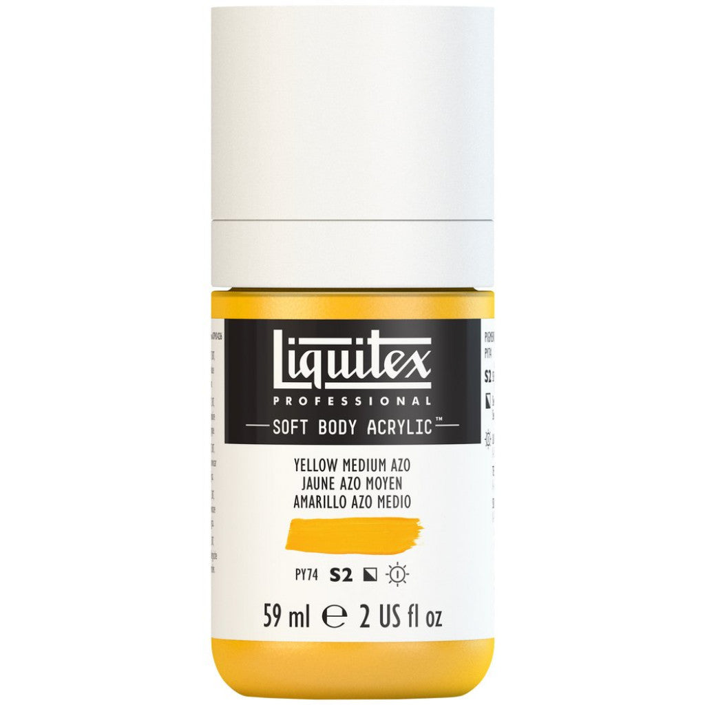 Liquitex Soft Body 59ml - 412 Yellow Medium Azo S2