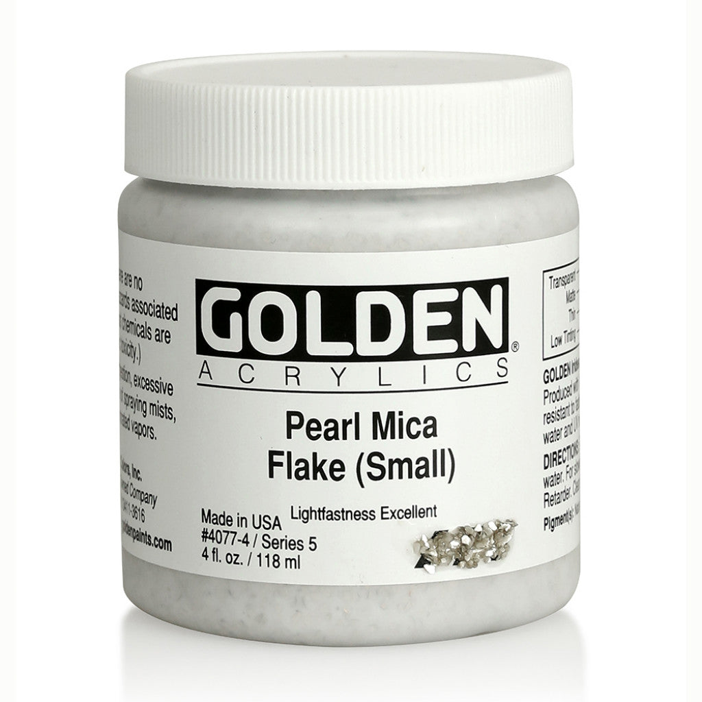 Golden - Heavy Body 118ml - 4077-4 Pearl Mica Flake Small