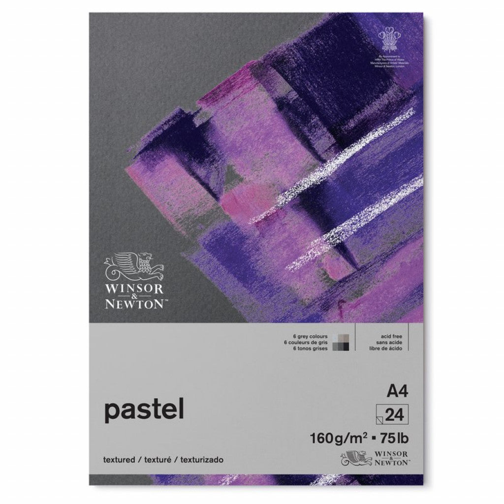 Blokk W&N, Pastel, 160g, Gråtoner - A4