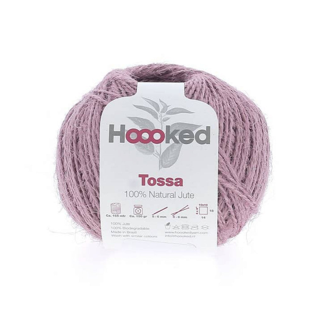 Hoooked Jute Tossa - Tea Rose 100g