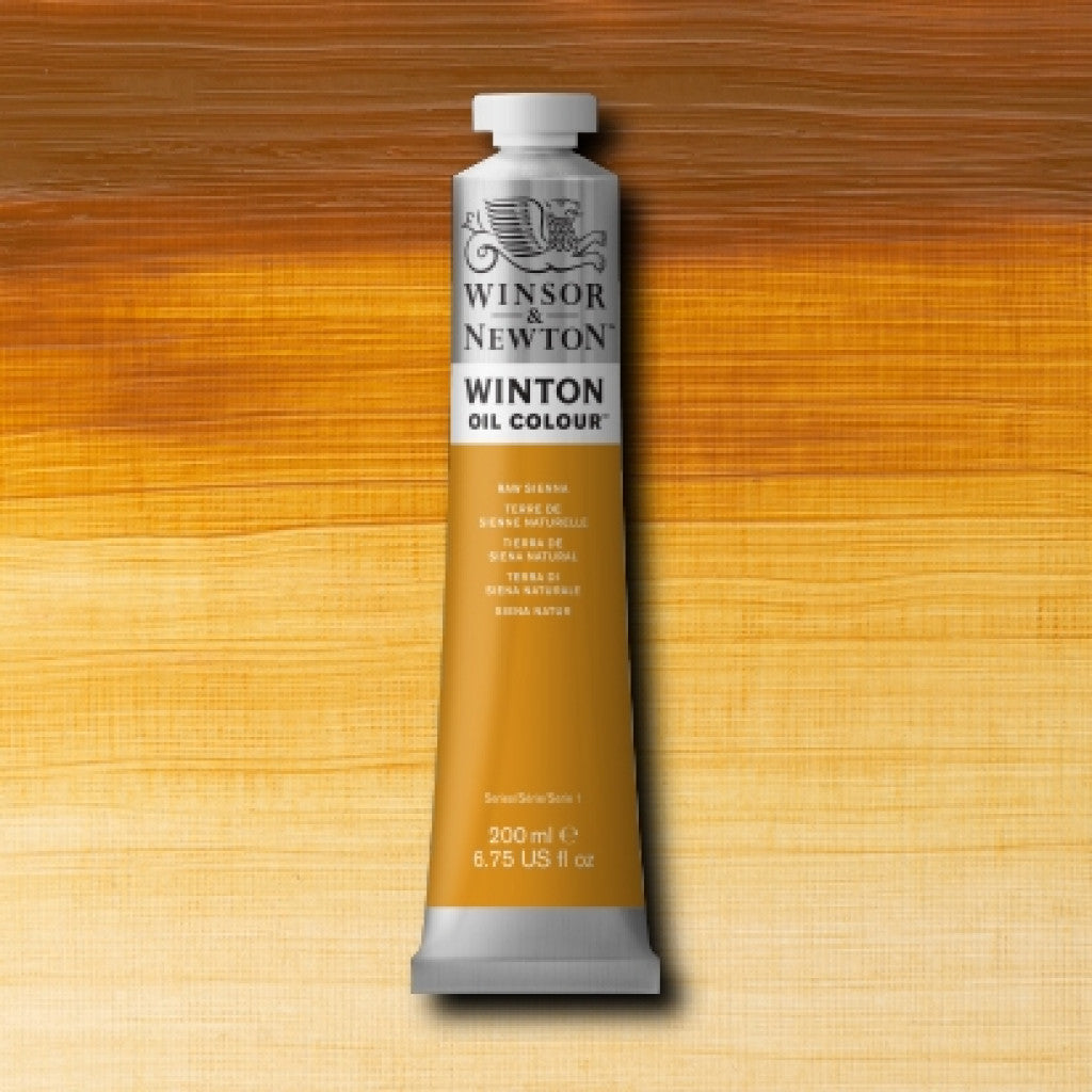 W&N - Winton Oil 200ml - 552 Raw Sienna