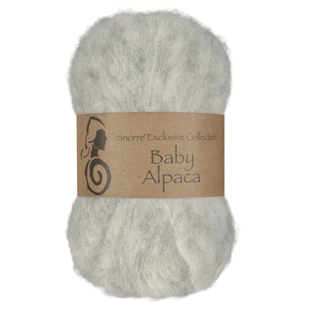 Baby Alpaca - 312 Perlegrå