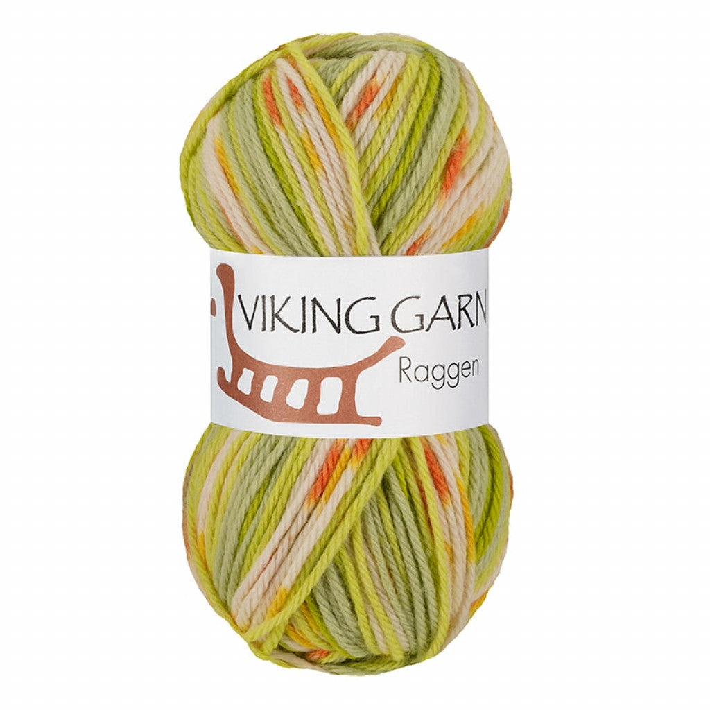 Viking Raggen - 733 Multi Med Grønn