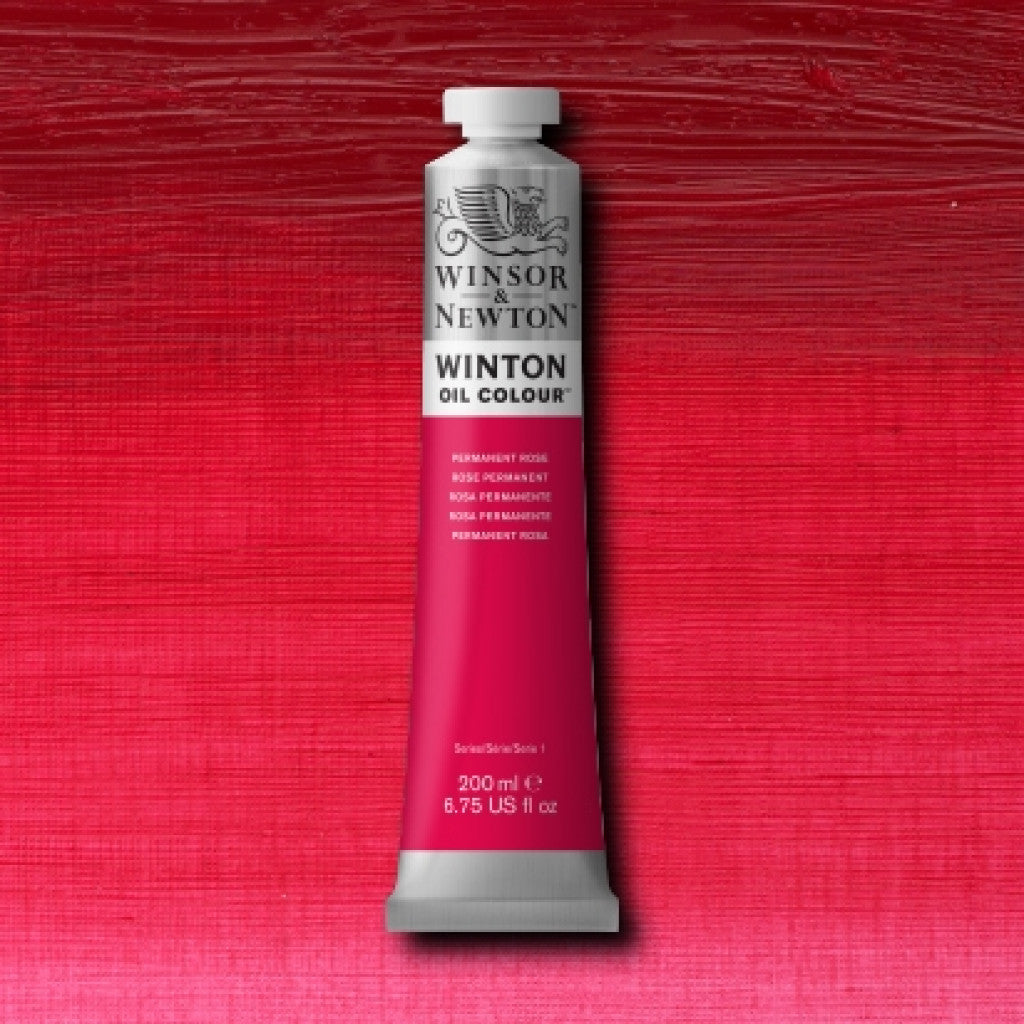 W&N - Winton Oil 200ml - 502 Permanent Rose