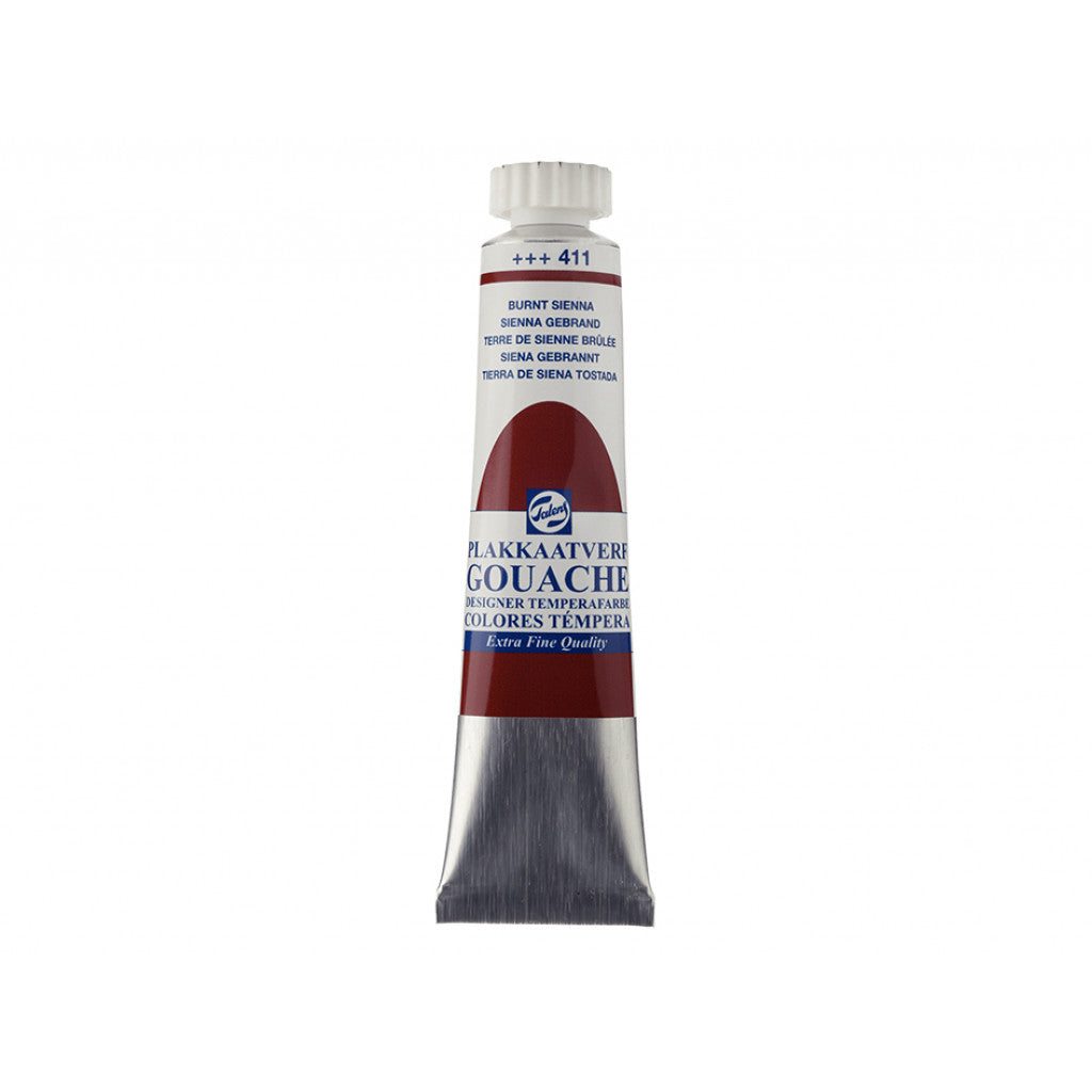 Talens Designer Gouache 20ml - 411 Burnt sienna