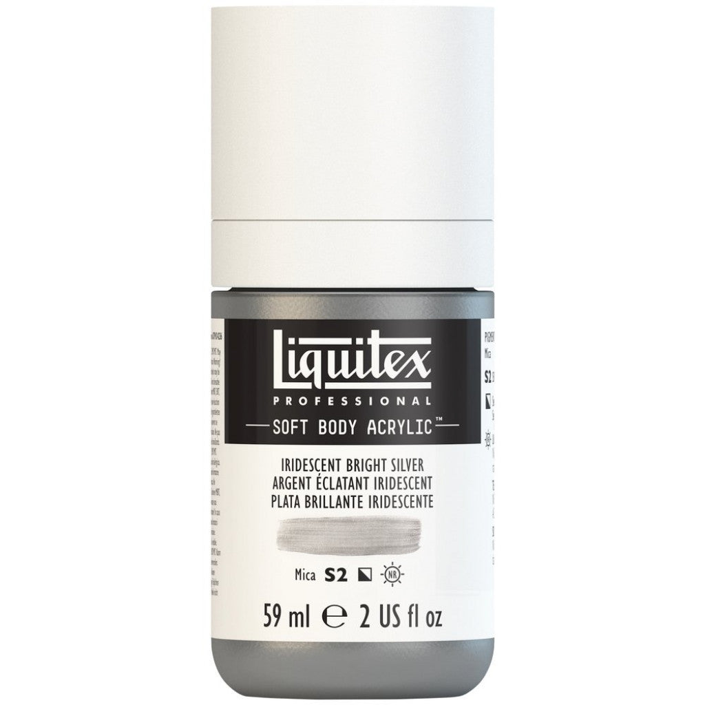 Liquitex Soft Body 59ml - 236 Iridescent Bright Silver S2