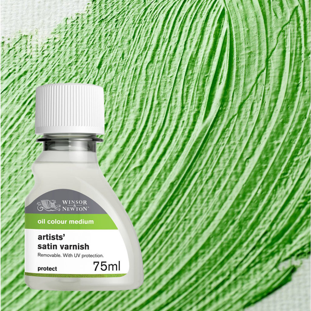 W&N Ferniss, Artists Satin Varnish til Olje - 75ml