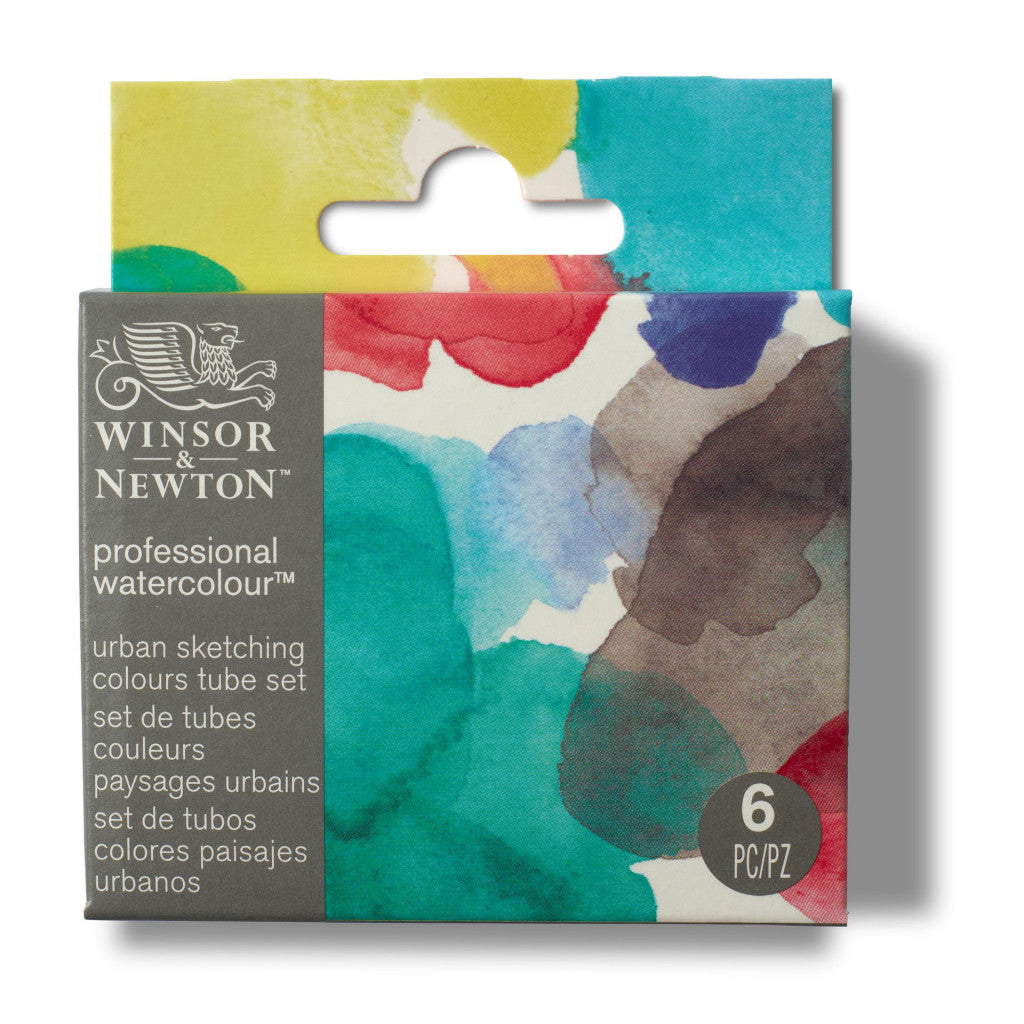 Winsor & Newton Professional Watercolor - Urban Sketching Sett, 6x5ml