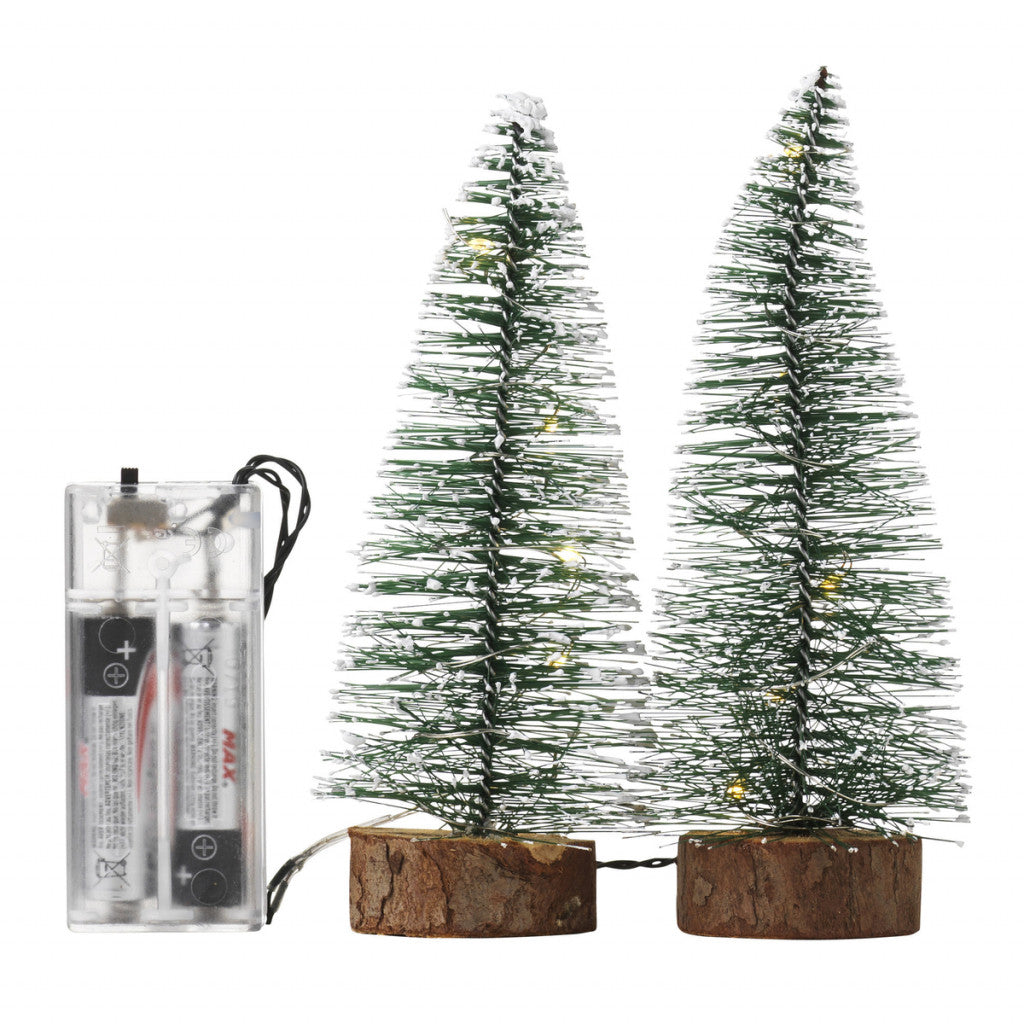 Juletre Med Led-Lys Grønn 2 St