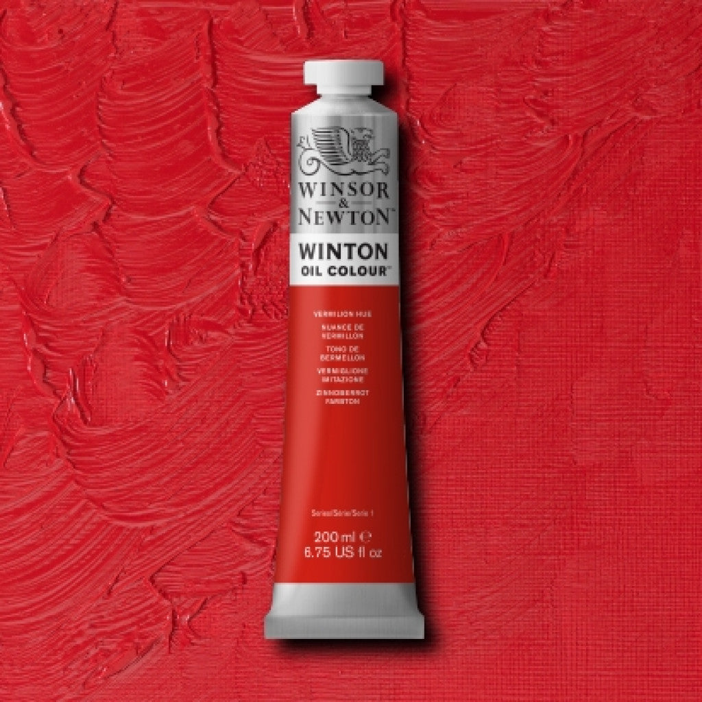 W&N - Winton Oil 200ml - 682 Vermilion Hue