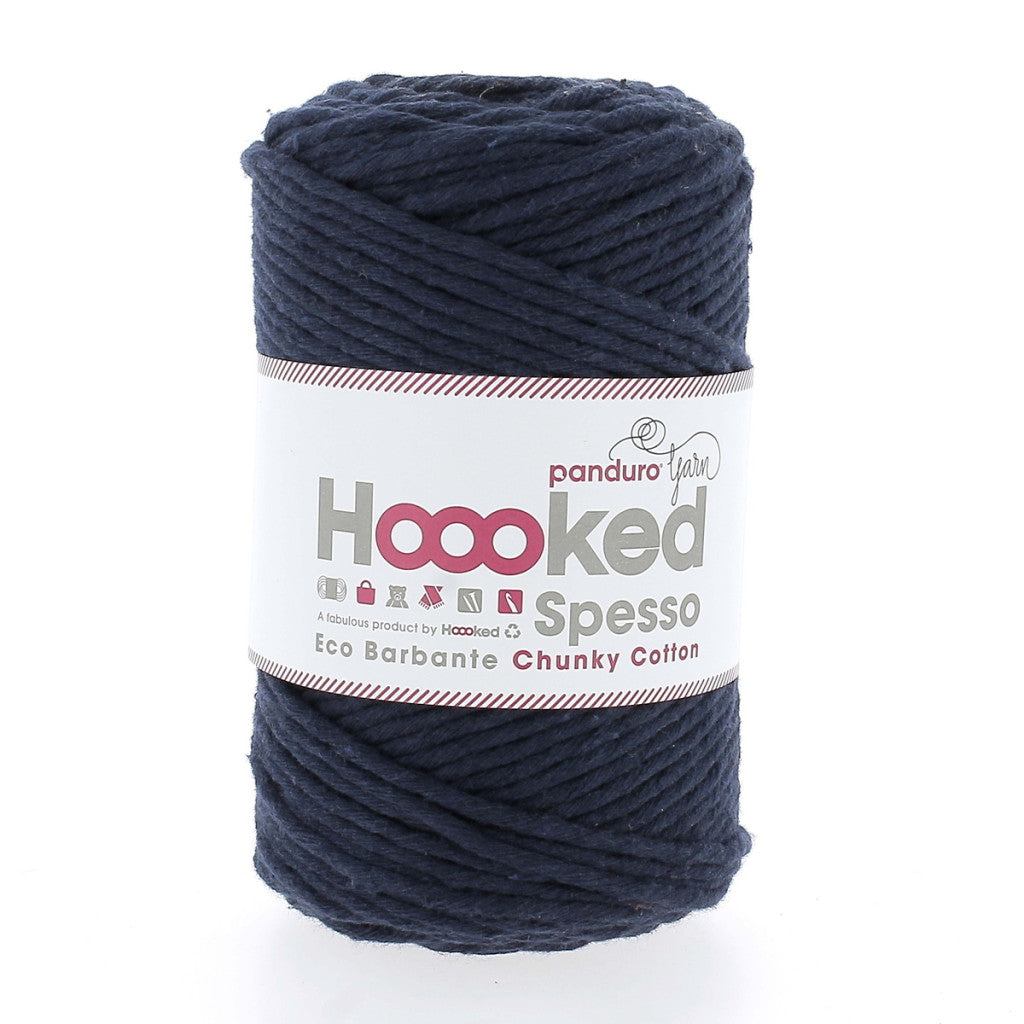 Hoooked Chunky Cotton Garn, 500g - Marine