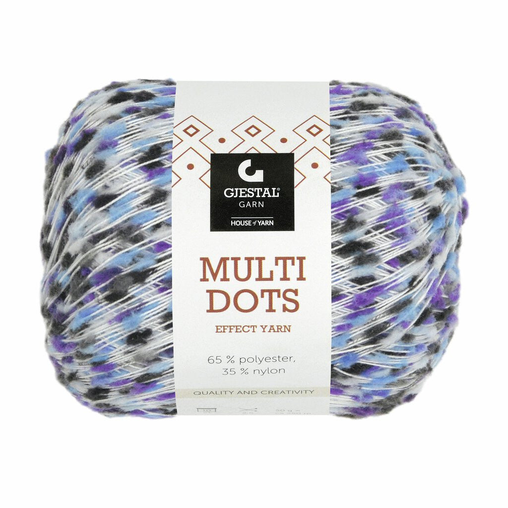 Multi dots - 904 Blå Dots