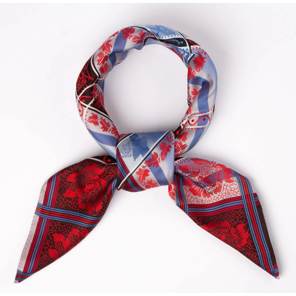 Silkeskjerf 70 x 70cm - Eufemia 004