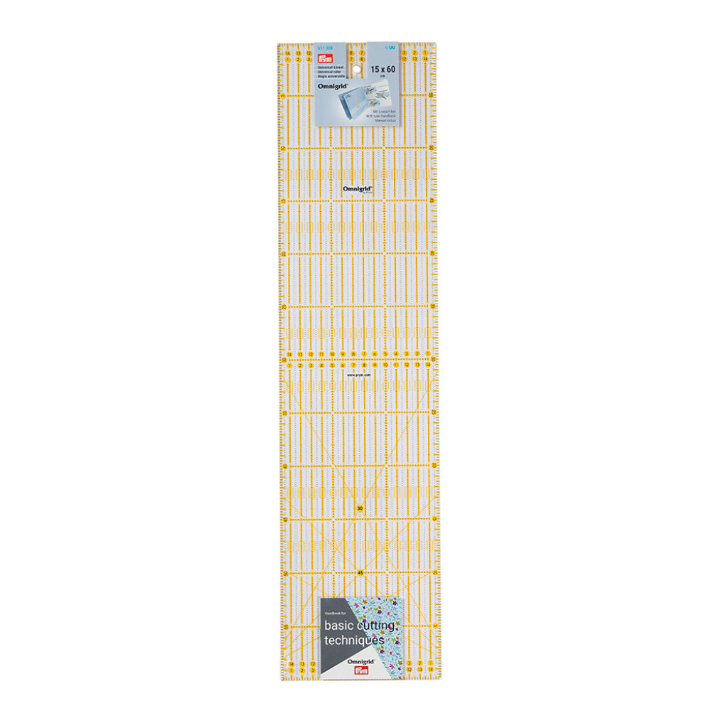 Prym Universallinjal - Omnigrid 15x60cm.