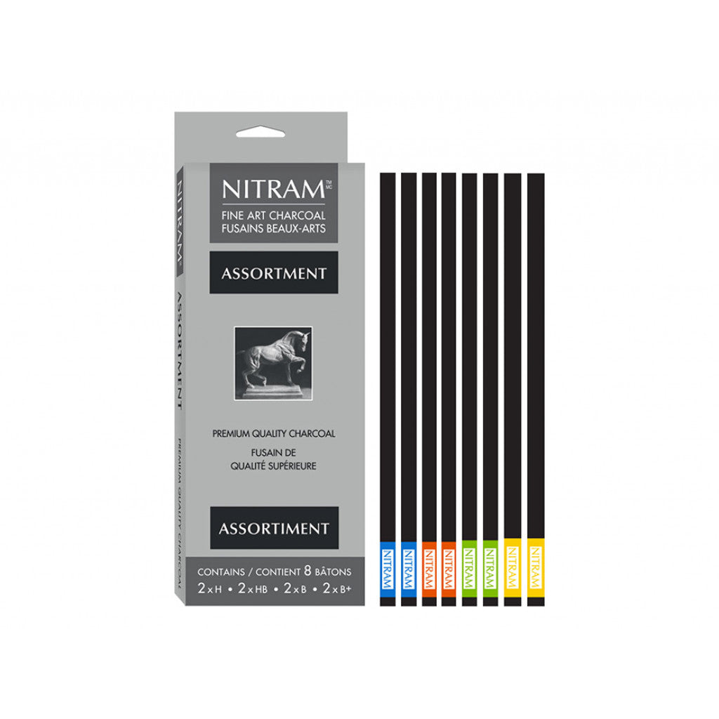 NITRAM Charcoal Assortment - 2x4stk