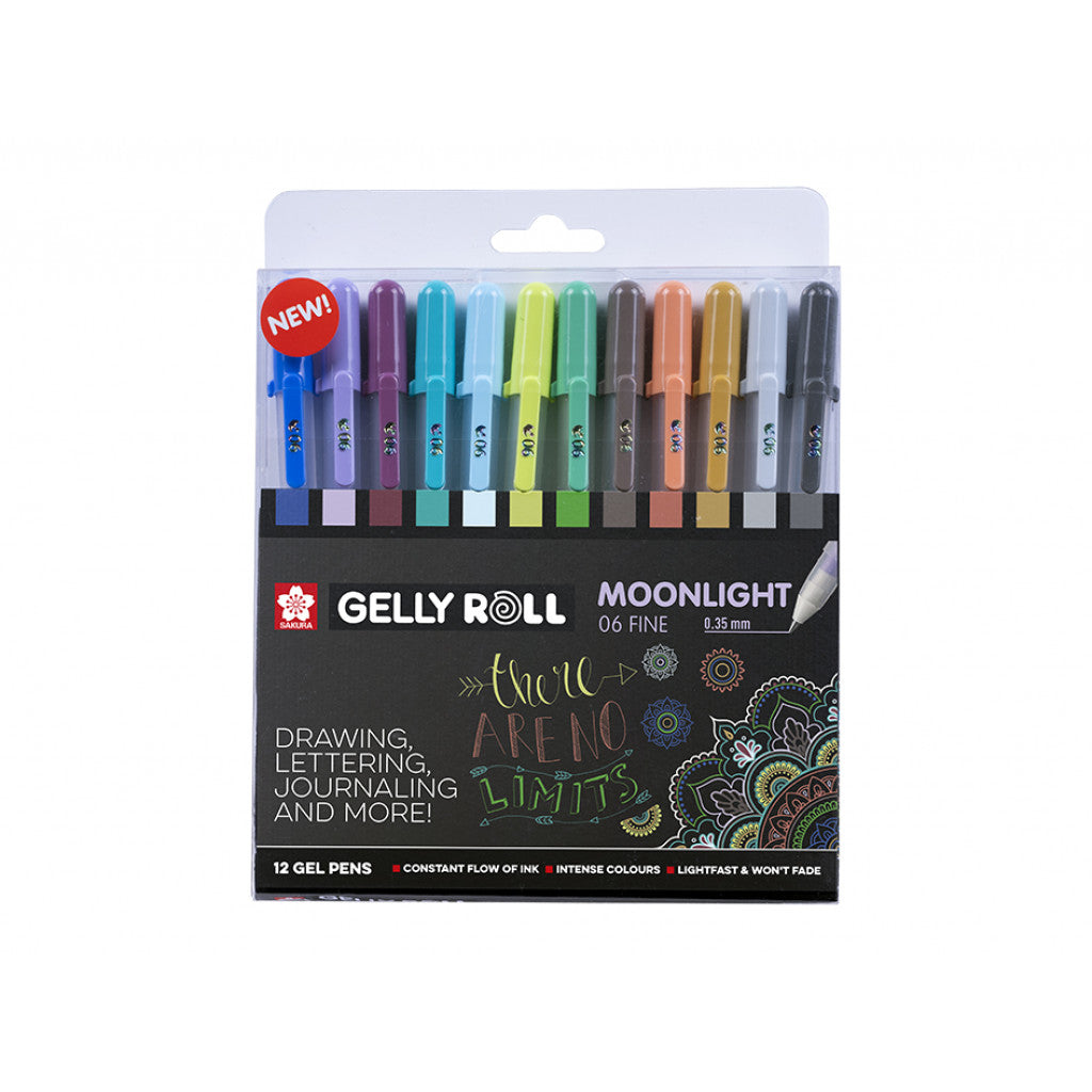 Sakura Gelly Roll Moonlight 06 Fine Sett - 12stk