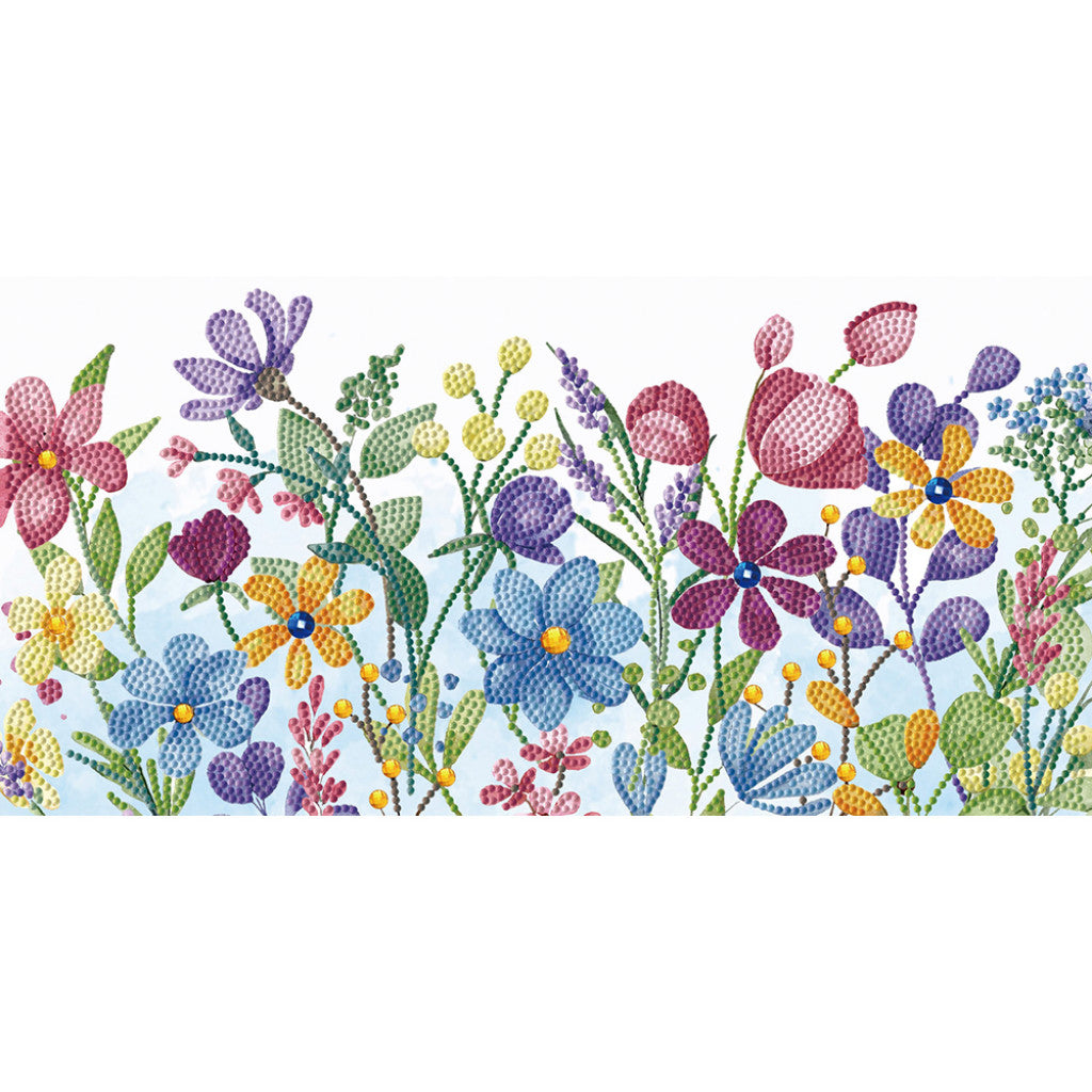 Diamond Dotz - Dotz Decor - Field Flowers 40 x 20 cm