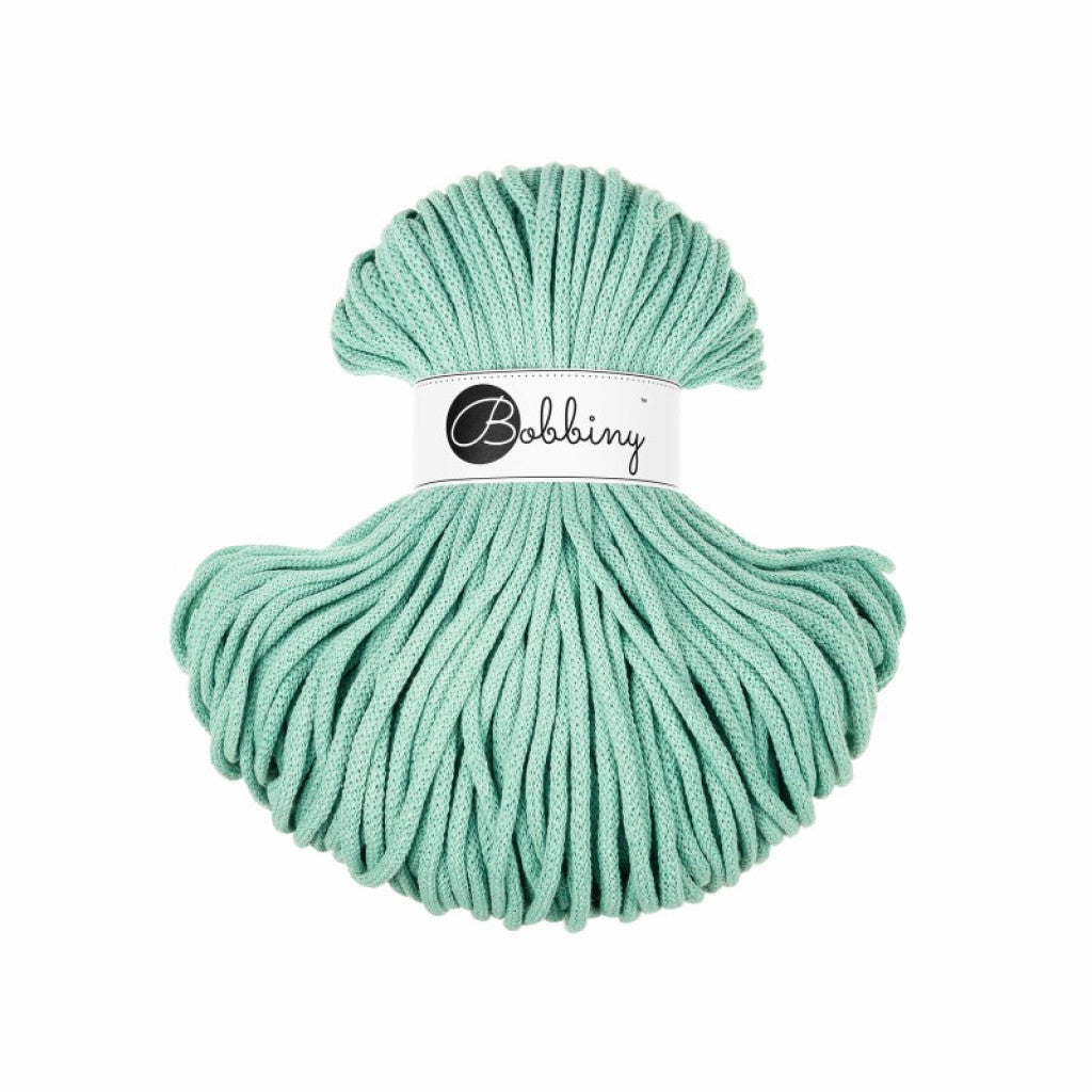 Bobbiny Braided Cord 5mm 100m - Jelly Mint