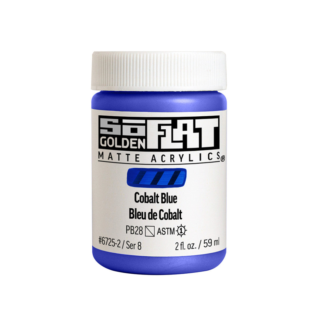 Golden SoFlat Acrylics 59ml - Cobalt Blue