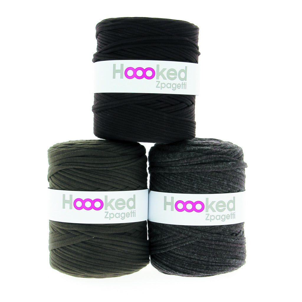 Hoooked Zpagetti, 700g - Brown shades