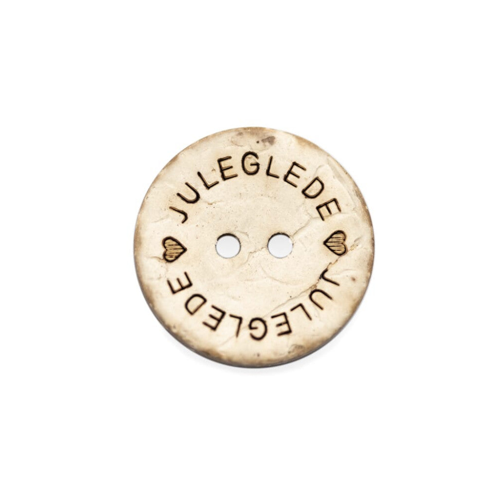 Knapp 22mm - Juleglede (KN568)