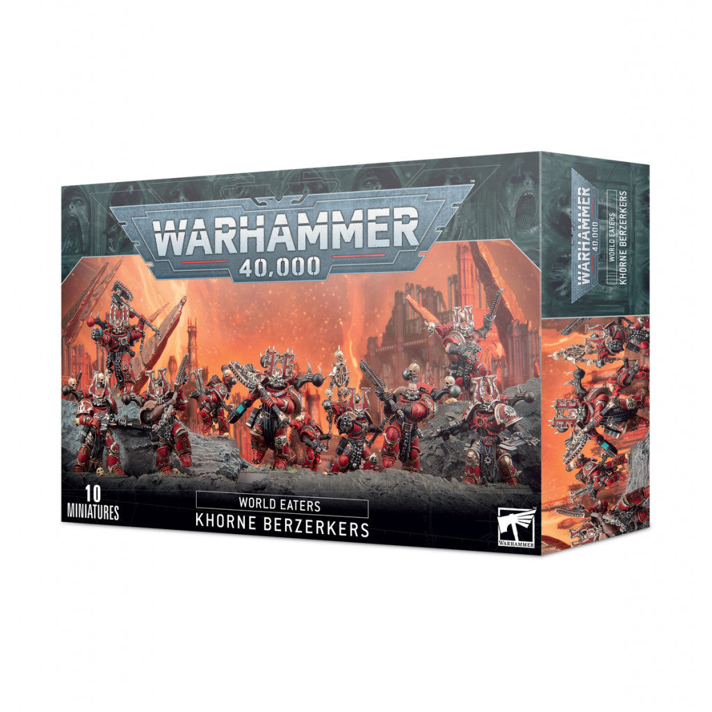 Warhammer 40K, Chaos Space Marines - World Eaters: Khorne Berserkers