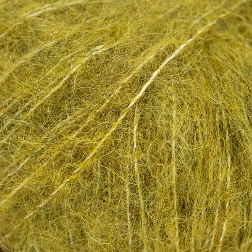 Brushed Alpaca Silk - 45 Olivenolje