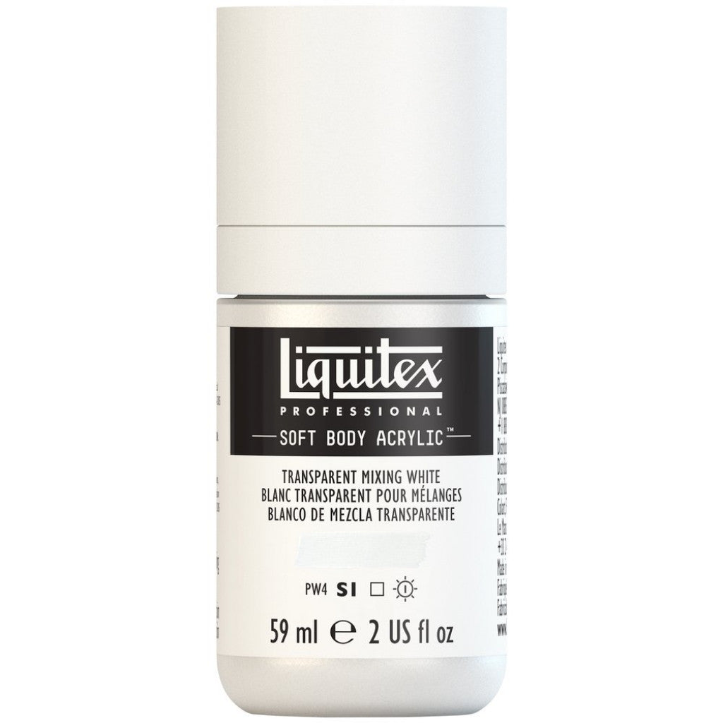 Liquitex Soft Body 59ml - 430 Transparent Mixing White  S1