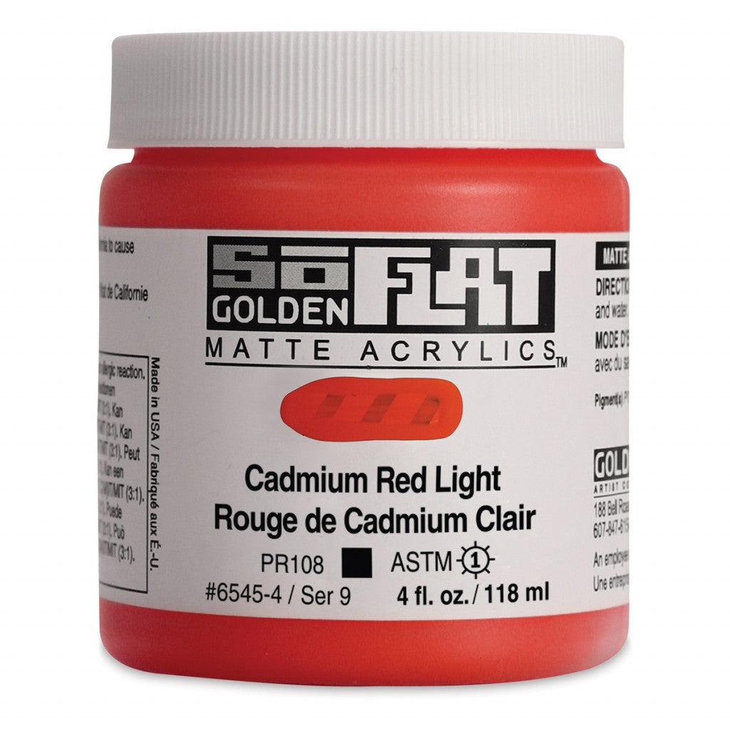 Golden - SoFlat 118ml - 6545-4 Cadmium Red Light