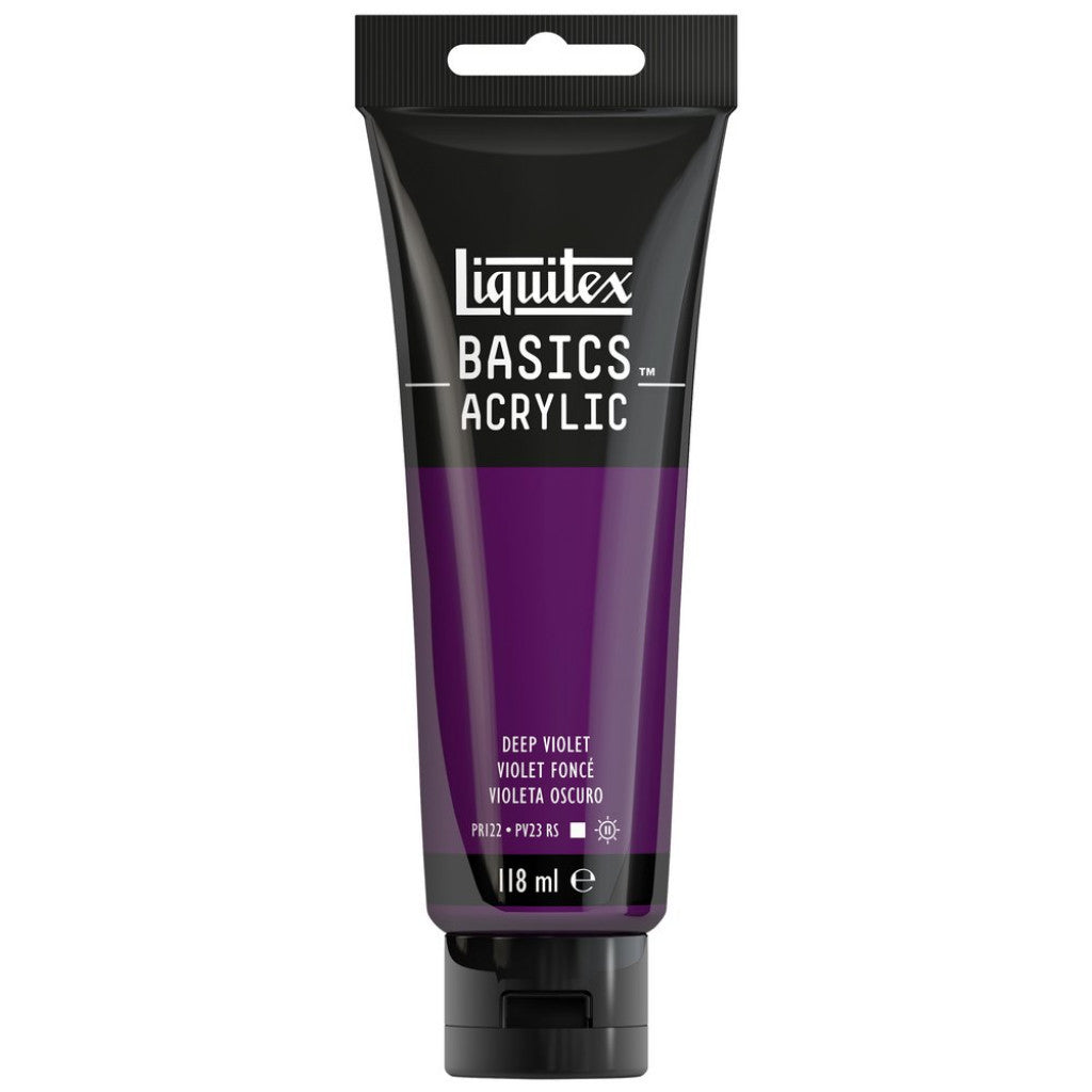 Liquitex Basics Acrylic 118ml - 115 Violet Deep  S1