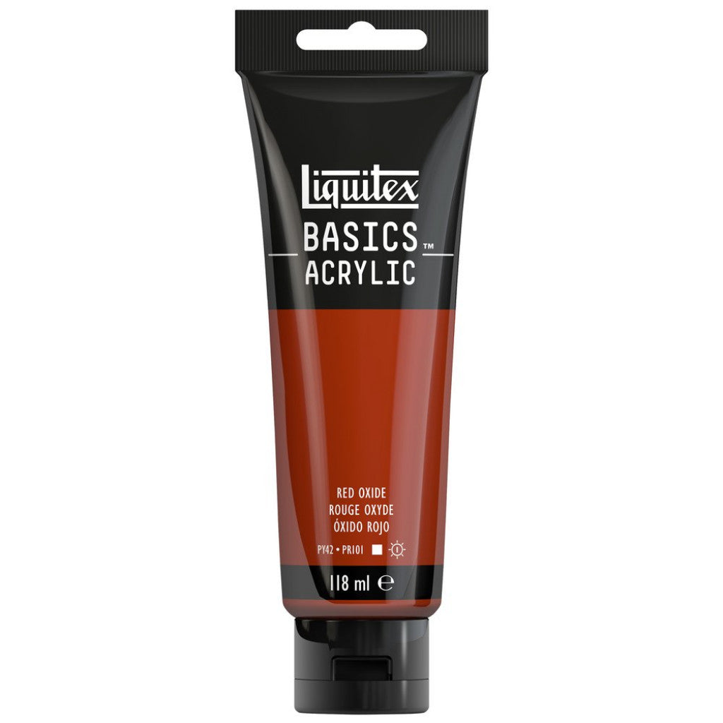 Liquitex Basics Acrylic 118ml - 335 Red Oxide  S1