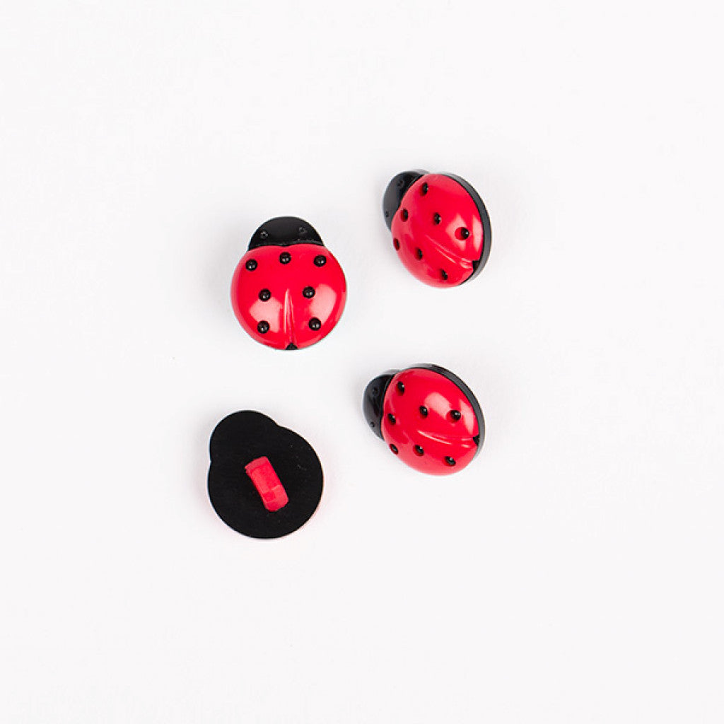 Knapp 14mm - Ladybug 14mm (550)