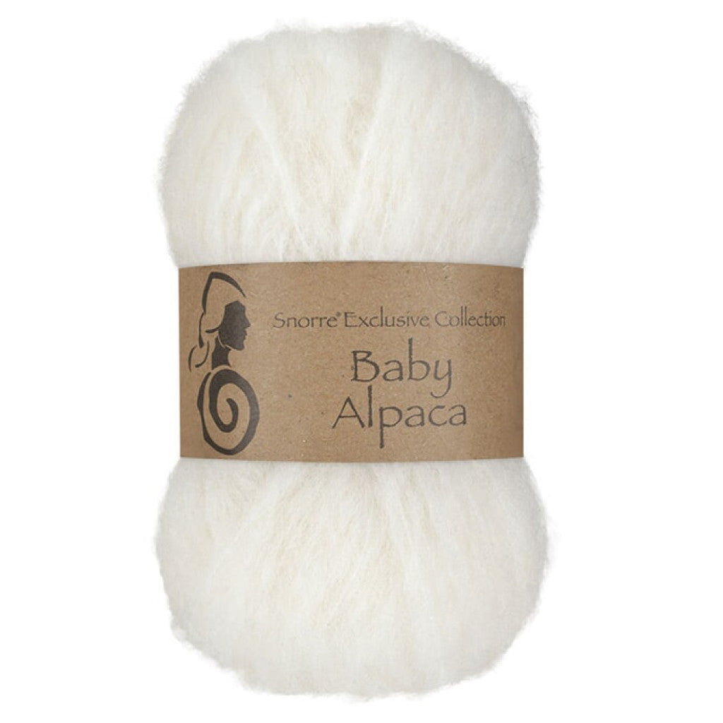 Baby Alpaca - 300 Hvit