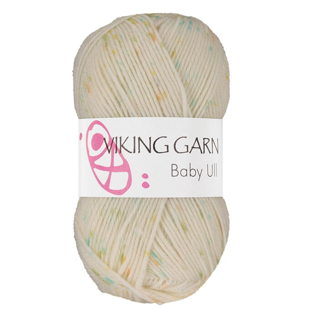 Viking Baby Ull - 341 Gul print