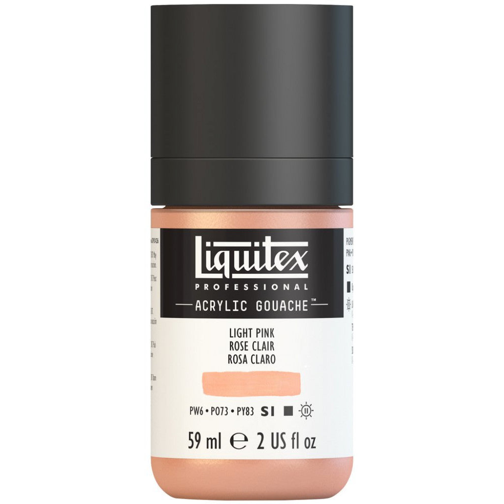 Liquitex Acrylic Gouache (matt) 59ml - 810 Light Pink  S1