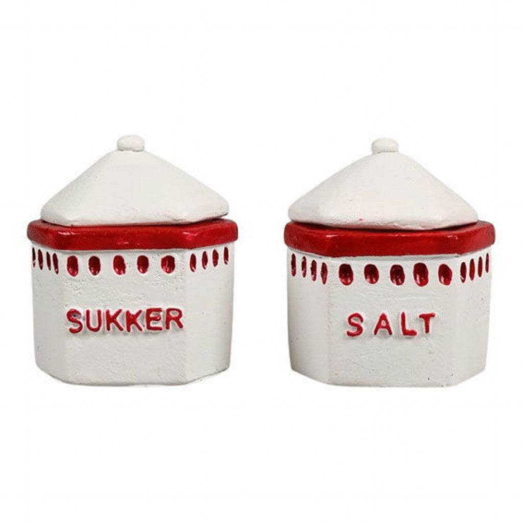 Miniatyr, 2,5cm, Poly - Sukker og Salt